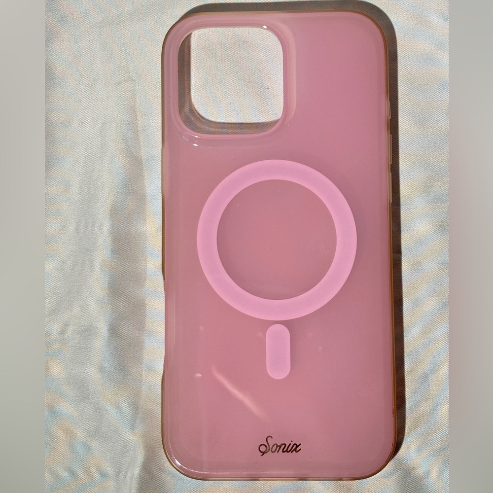 Sonix Blush Pink Phone Case with Ring Holder iPhone 15 pro max - Picture 4 of 4